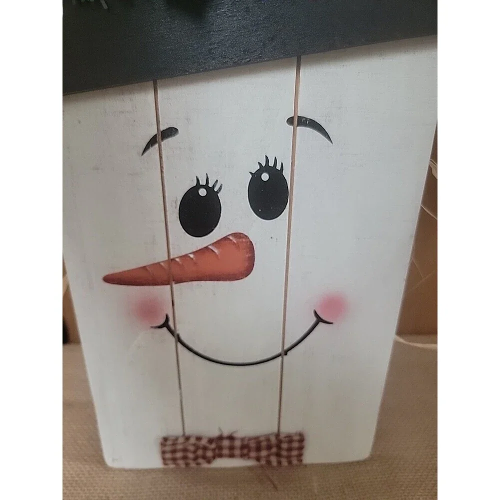 Fall Winter Porch Sign Scarecrow Snowman 22
